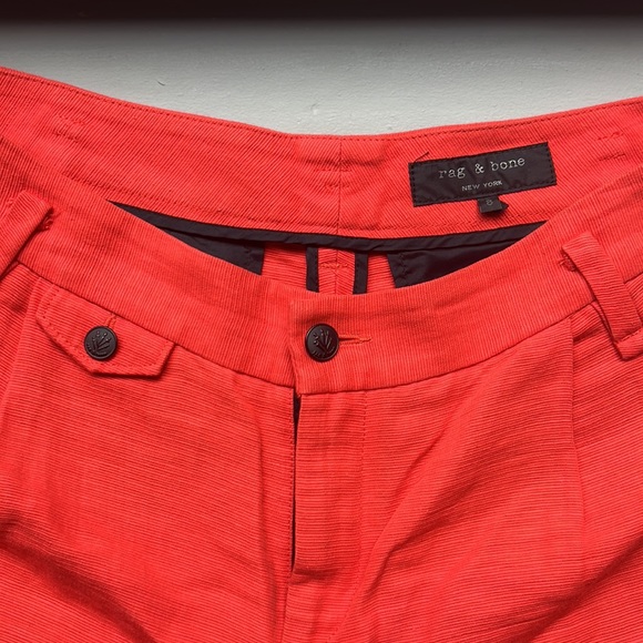 Rag & Bone Linen Shorts - Picture 5 of 9